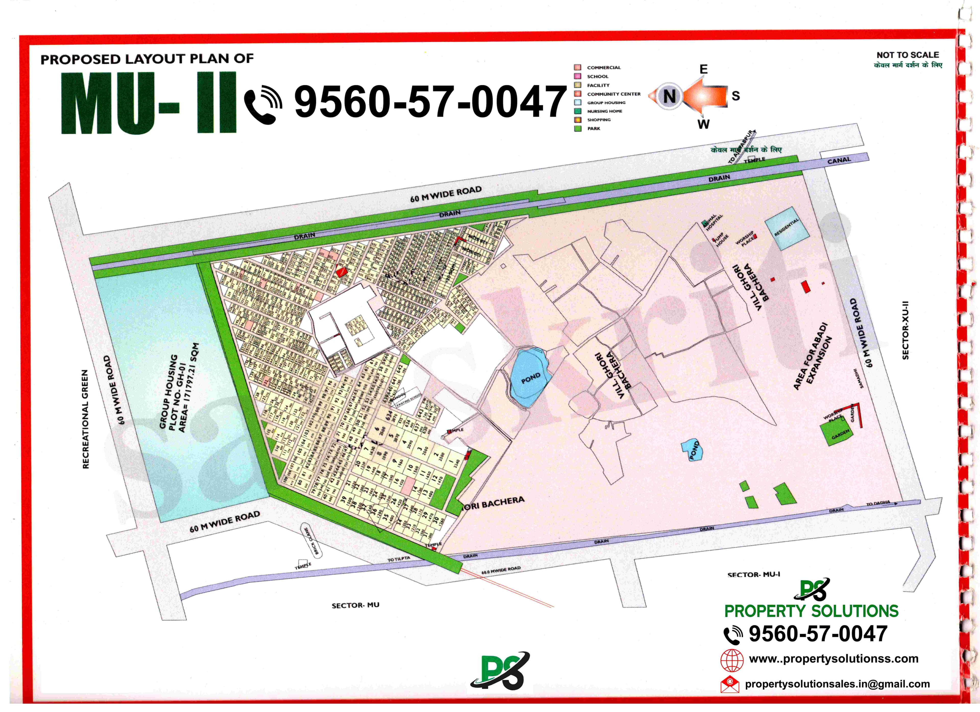 LAYOUT PLAN OF  MU 2
