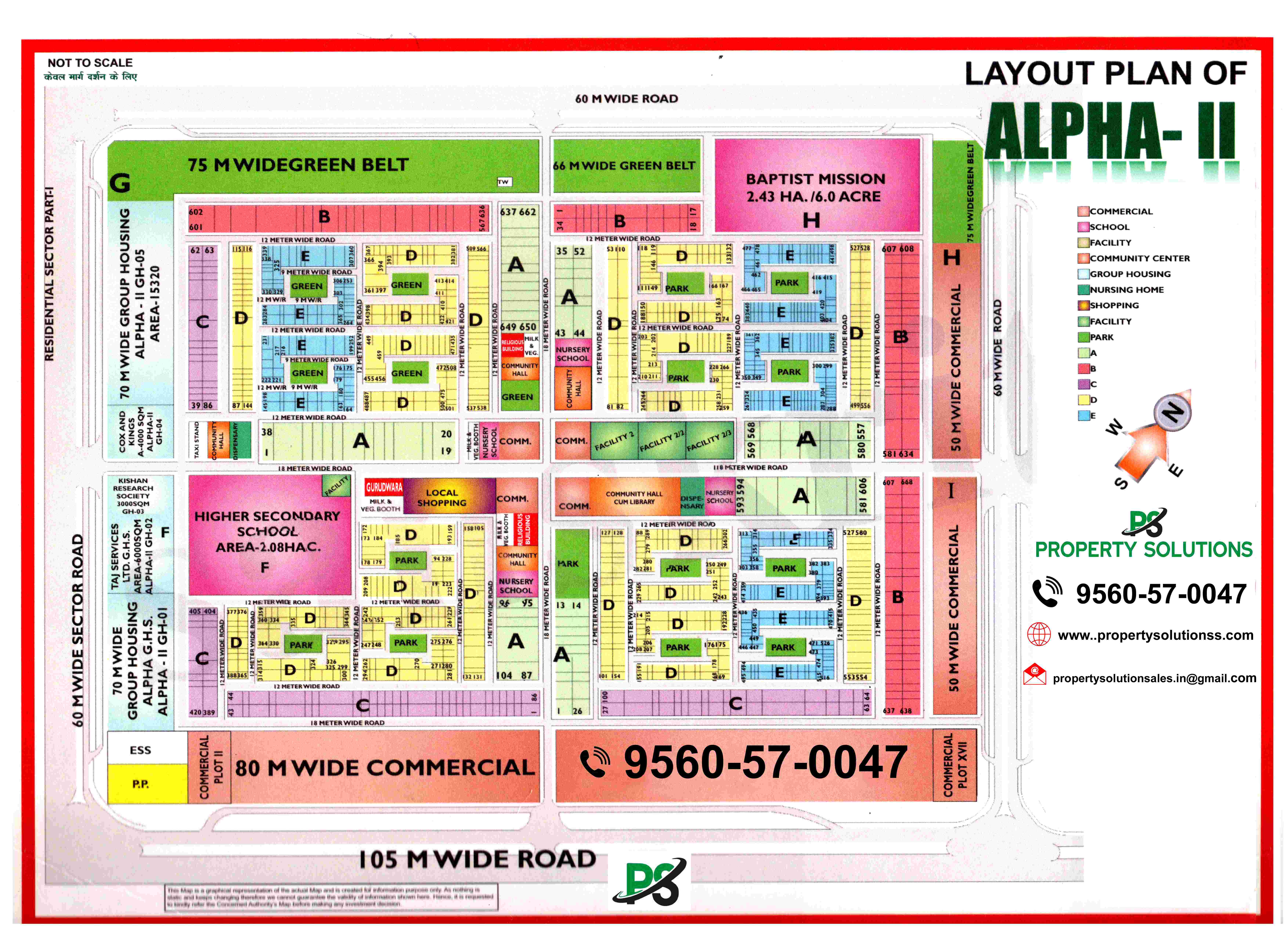LAYOUT PLAN OF ALPHA -2