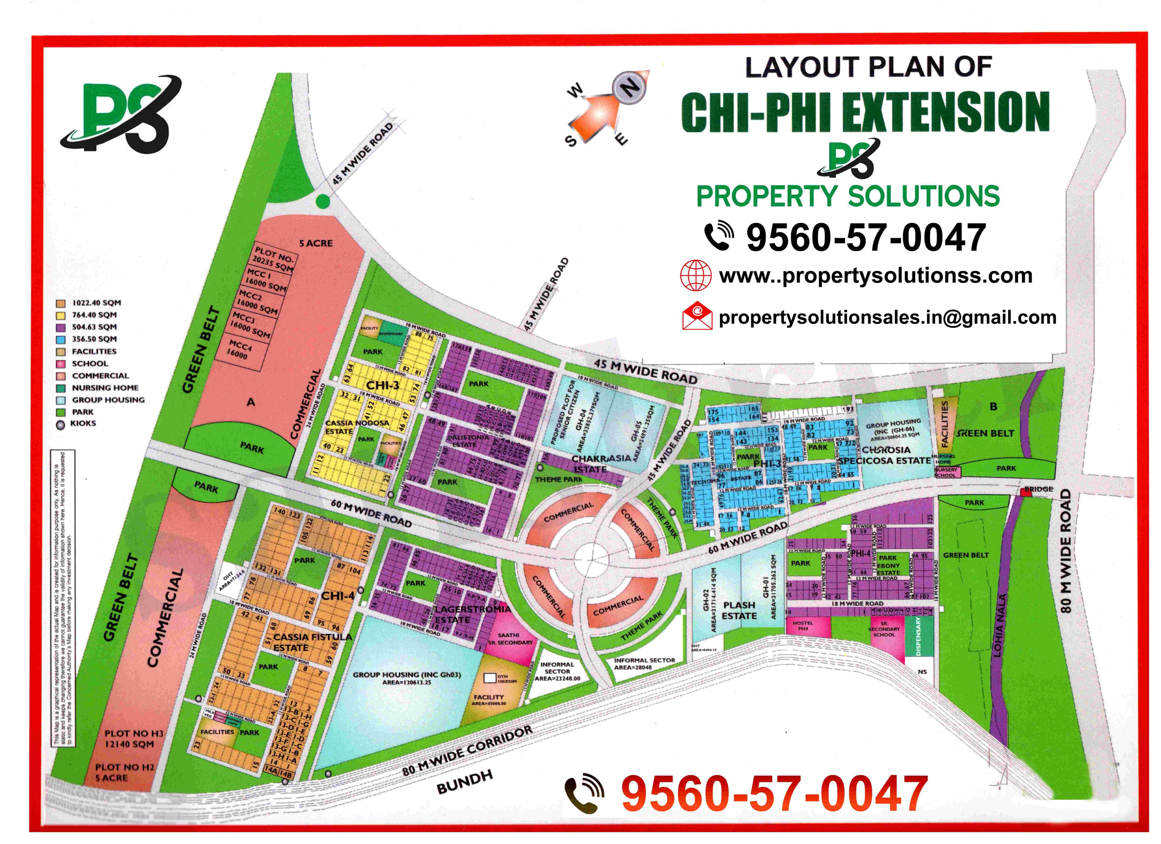 LAYOUT PLAN OF CHI PHI EXTENSION