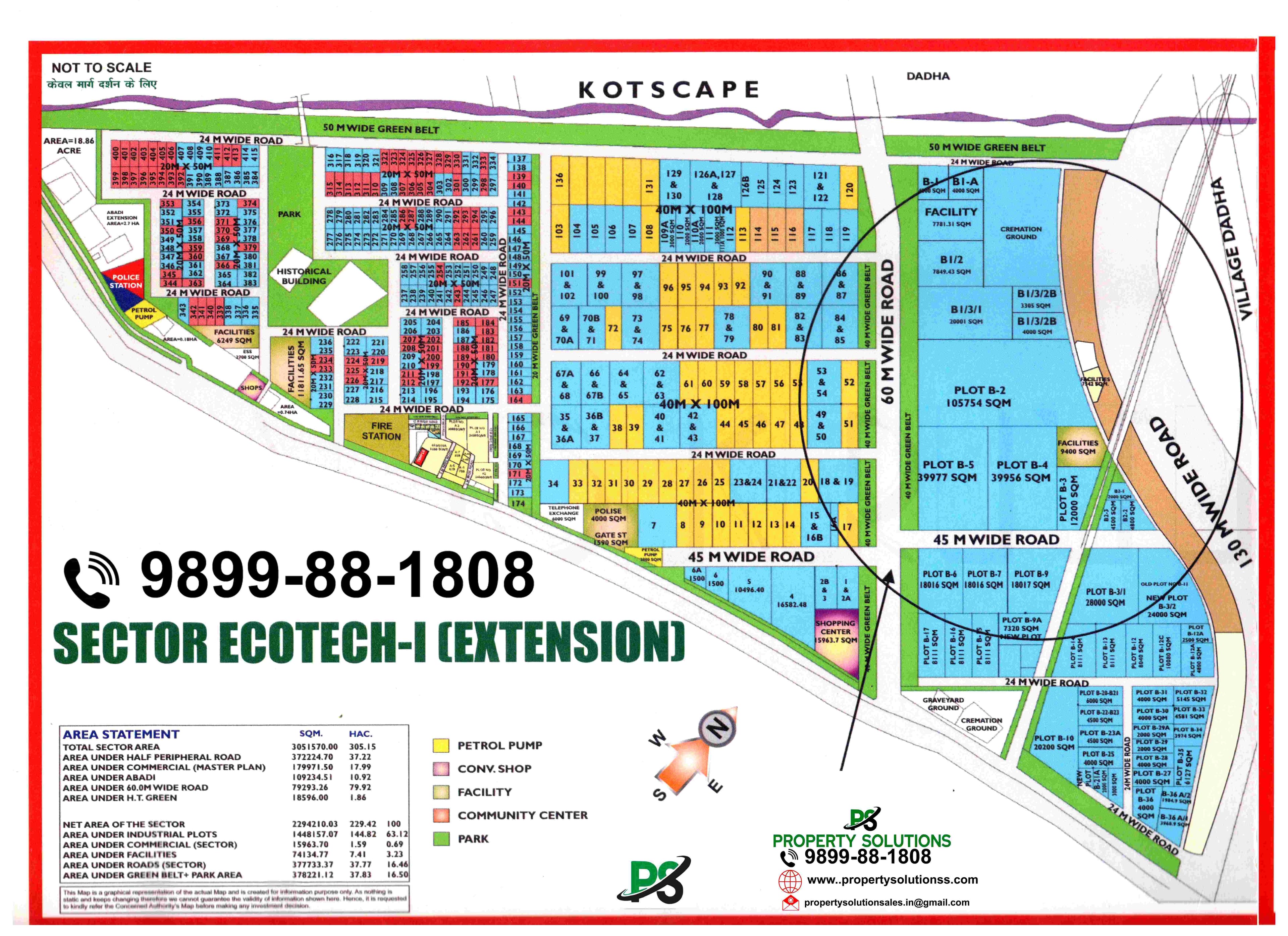 LAYOUT PLAN OF ECOTECH 1 (EXTENSION)