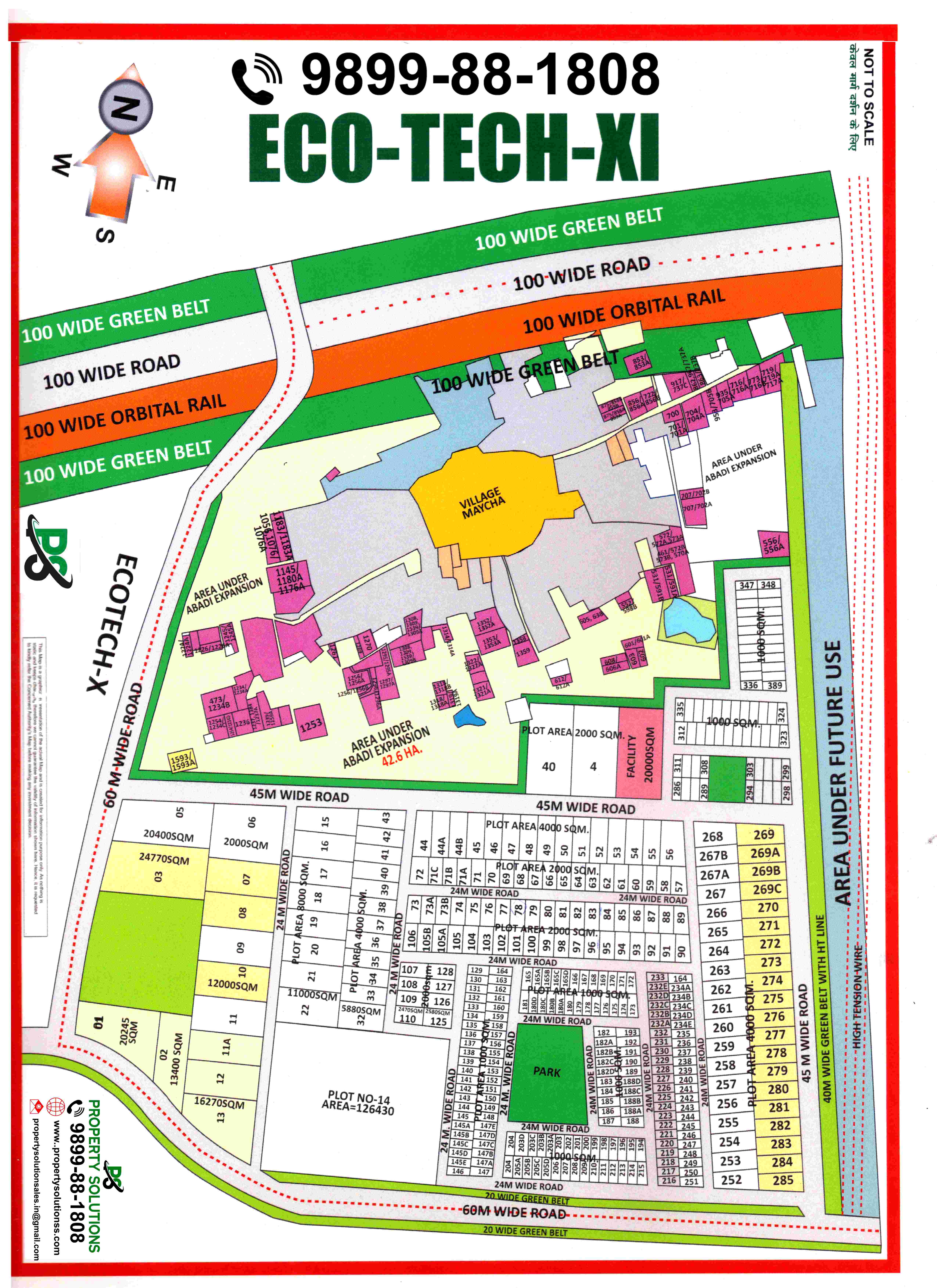 LAYOUT PLAN OF ECOTECH 11