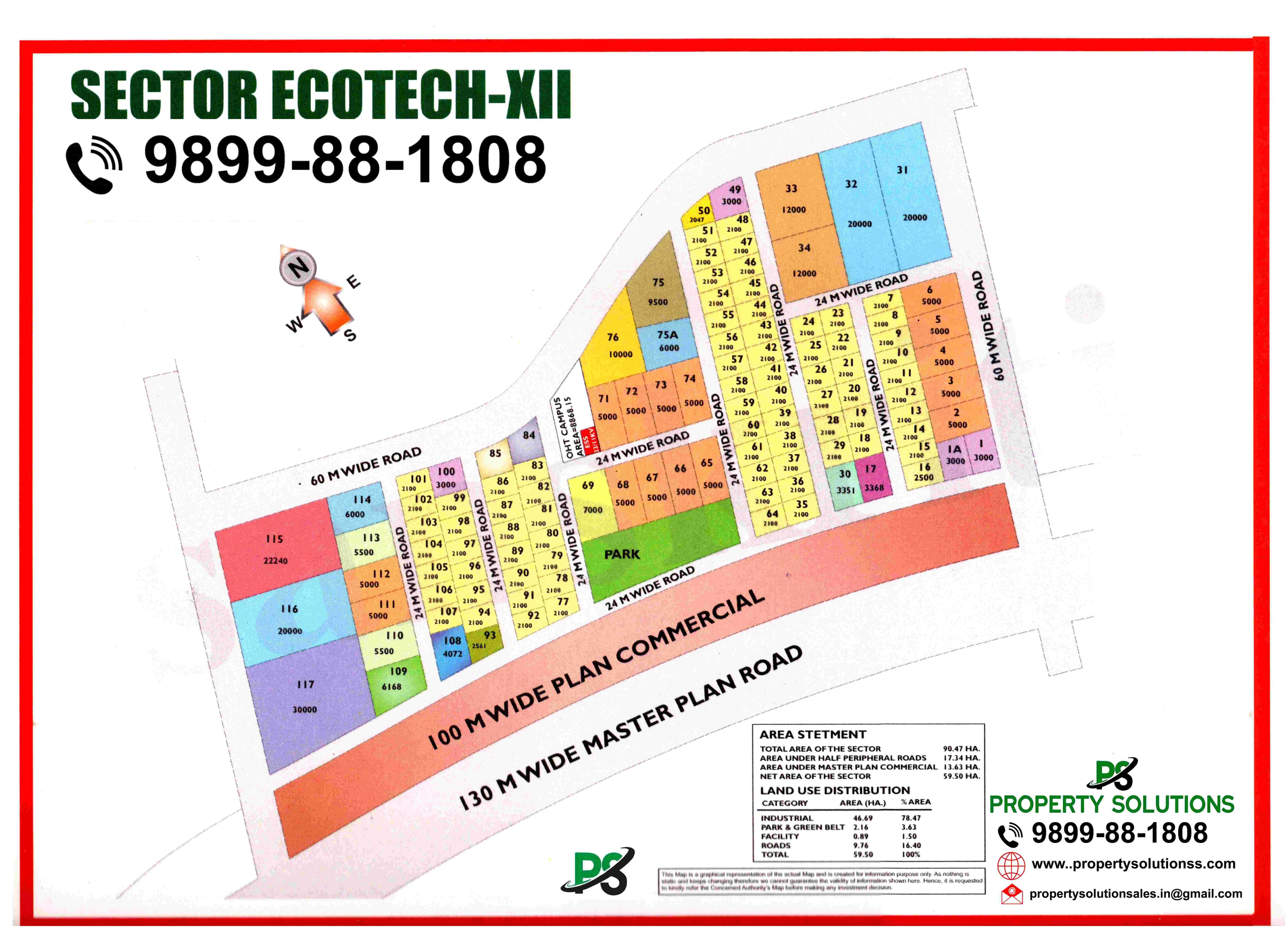 LAYOUT PLAN OF ECOTECH 12