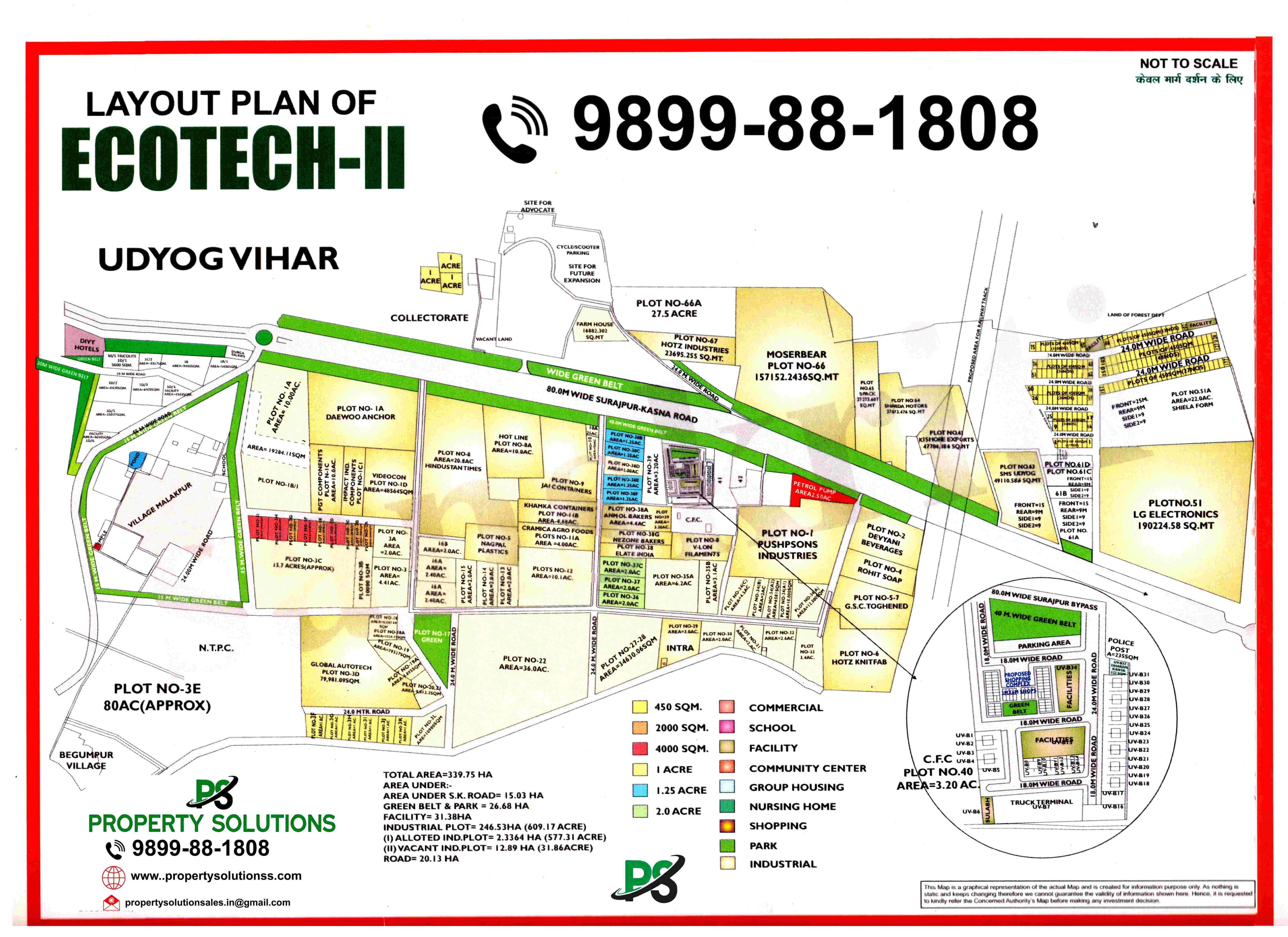 LAYOUT PLAN OF ECOTECH 2