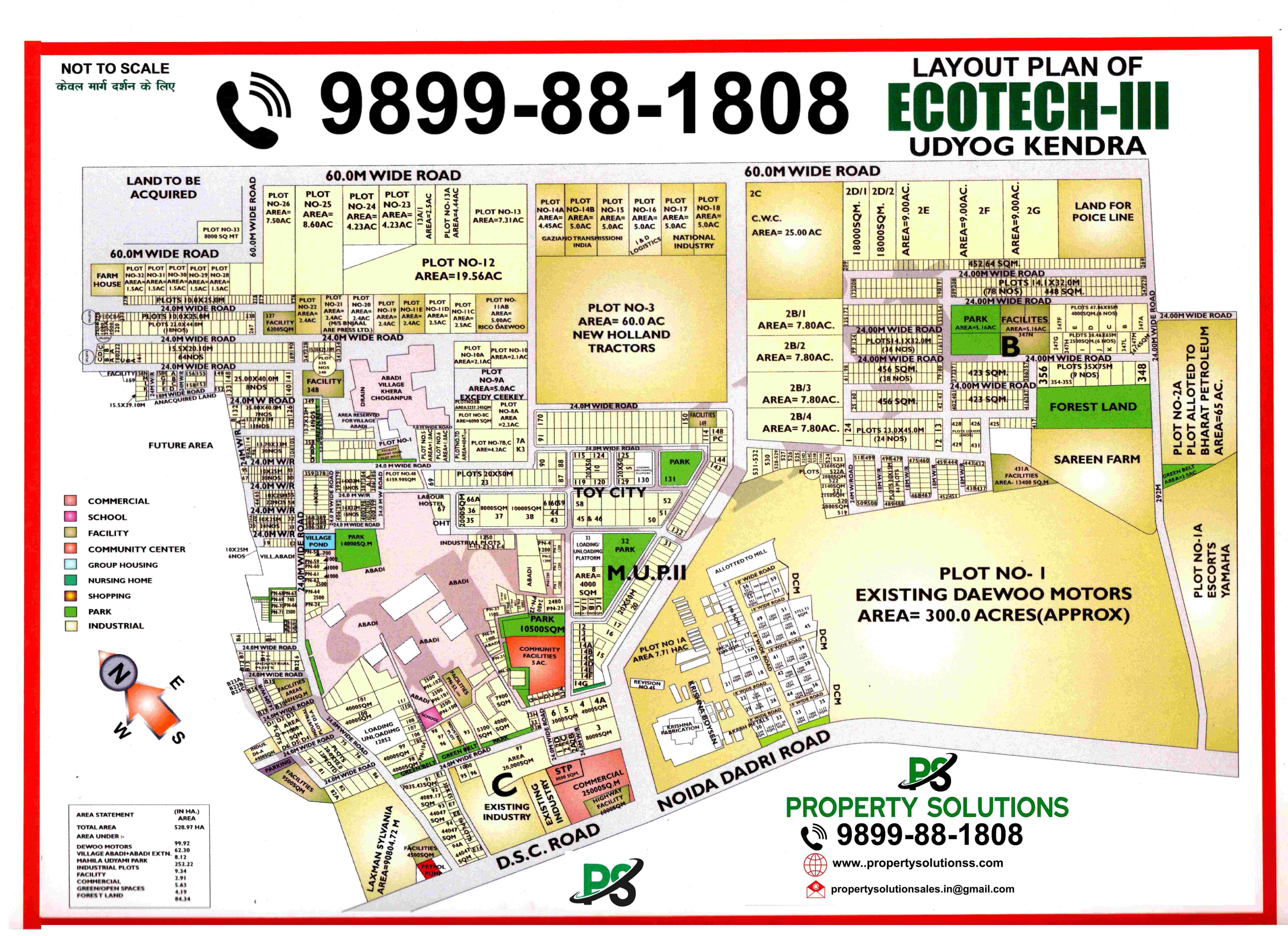 LAYOUT PLAN OF ECOTECH 3