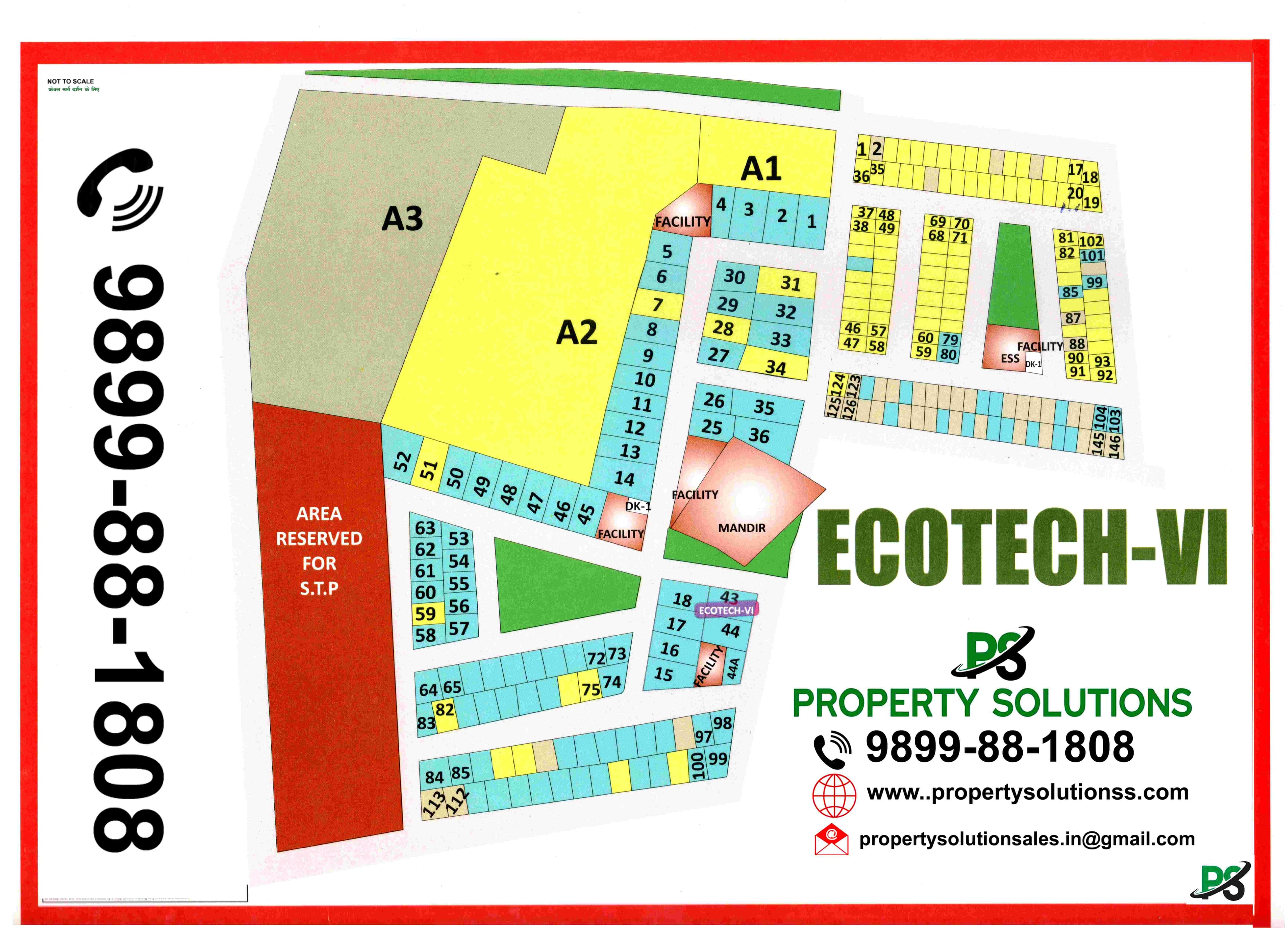 LAYOUT PLAN OF ECOTECH 6