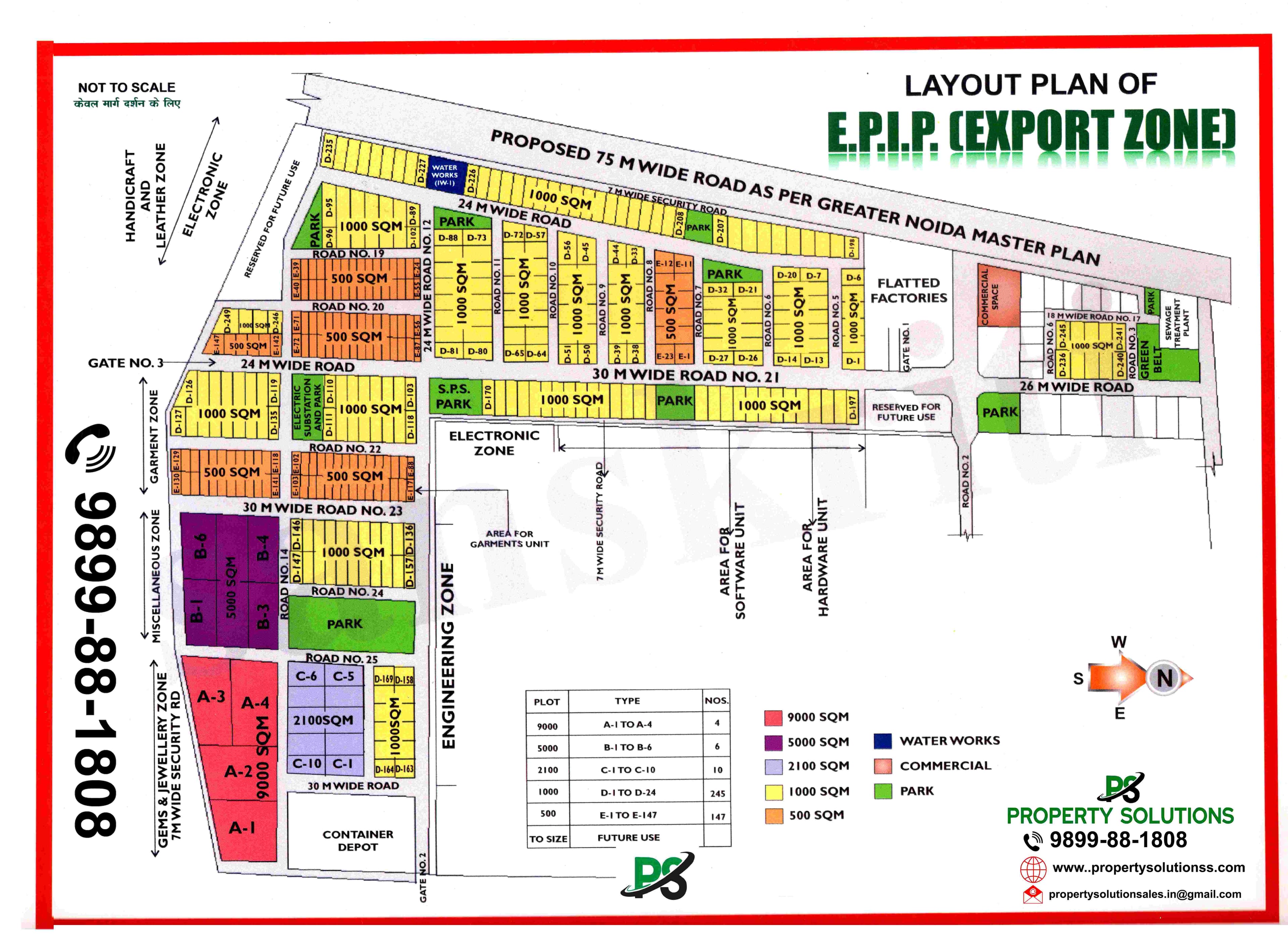 LAYOUT PLAN OF EPIP (EXPORT ZONE) SITE - 5