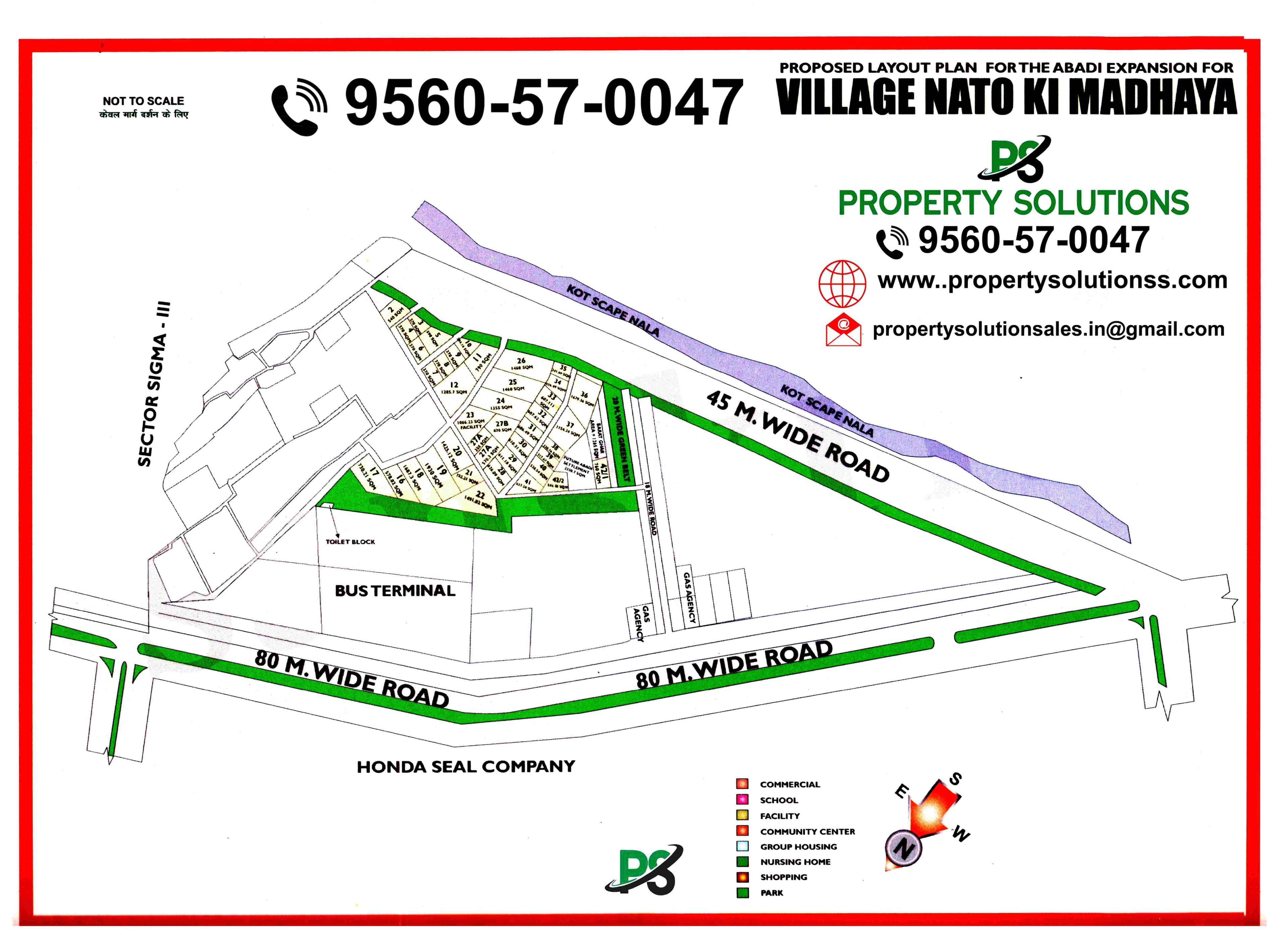 LAYOUT PLAN OF NATO KI MADHAYA