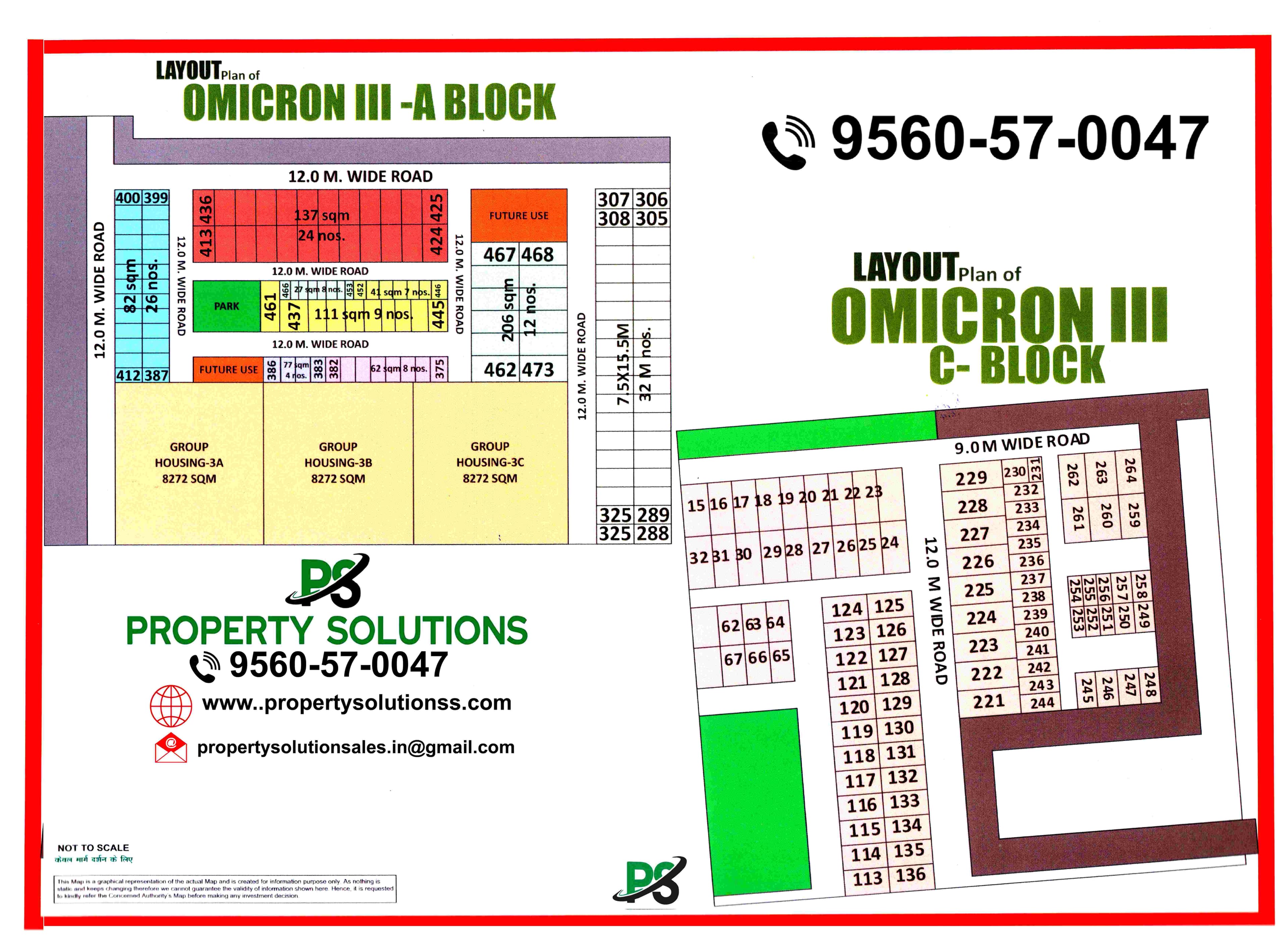LAYOUT PLAN OF OMICRON 3 A