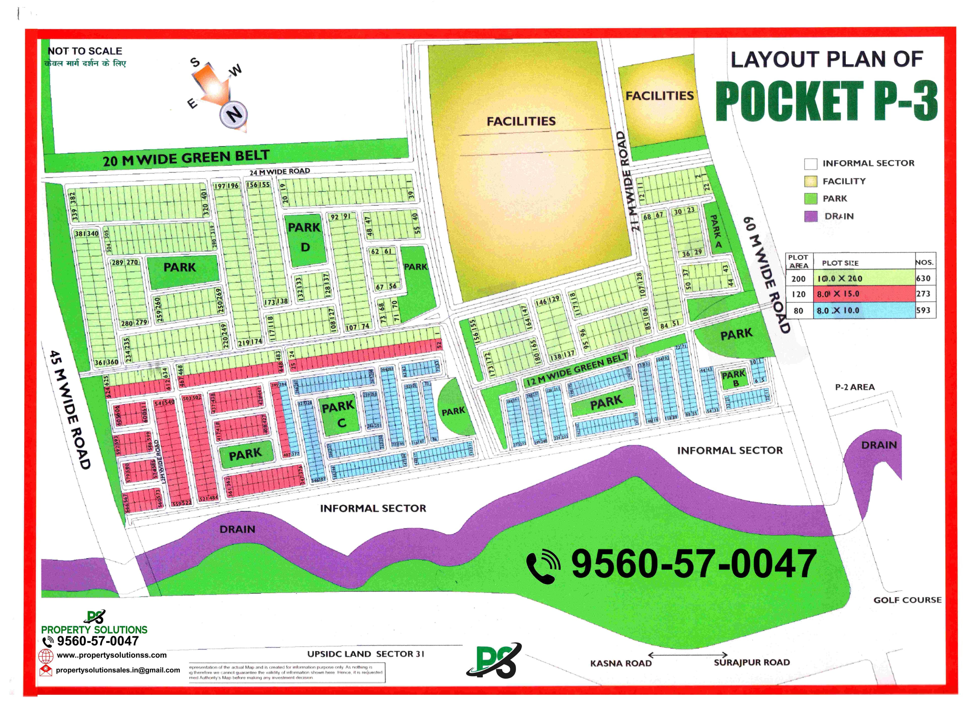 LAYOUT PLAN OF P-3