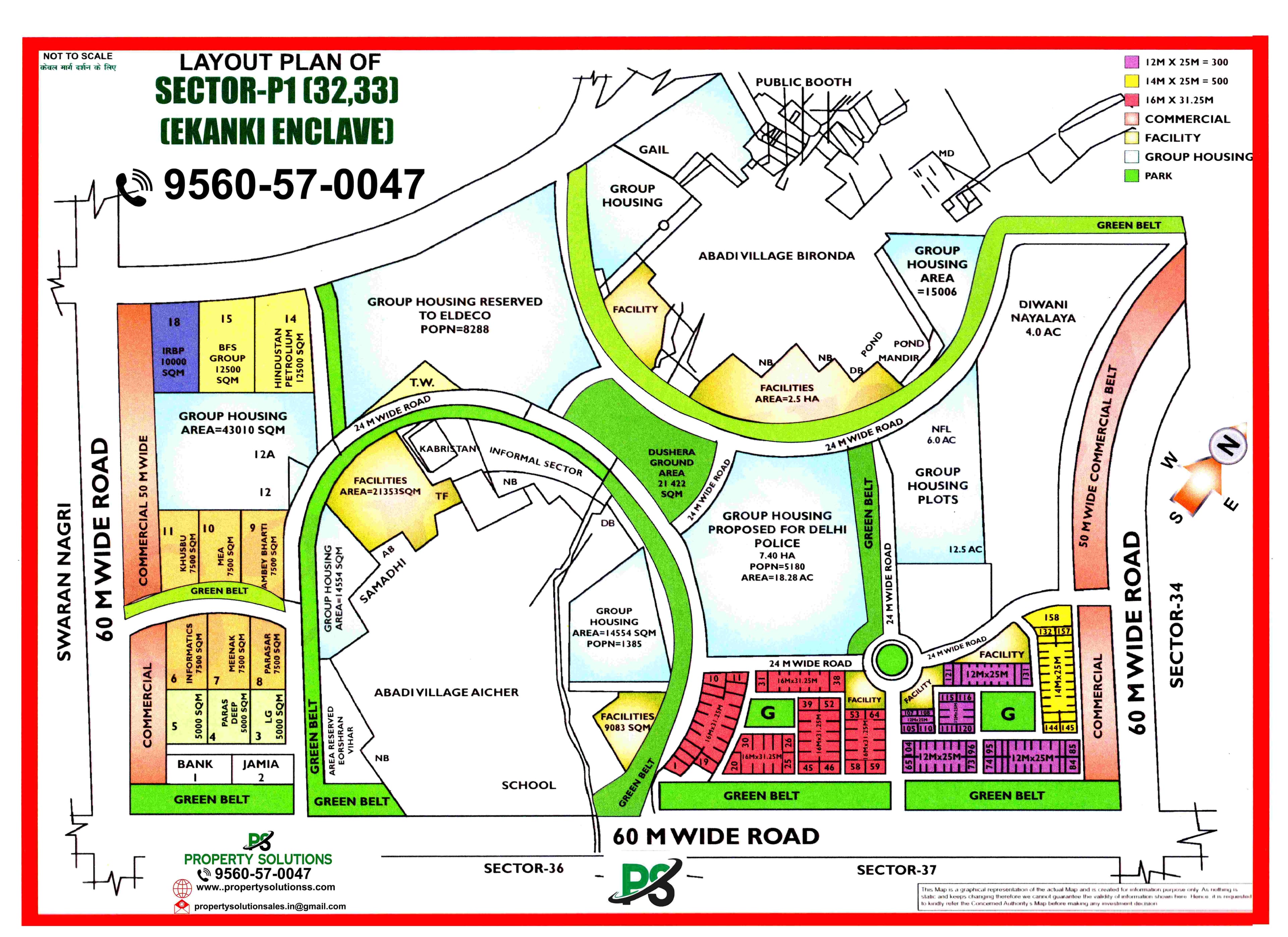 LAYOUT PLAN OF SECOT P-1