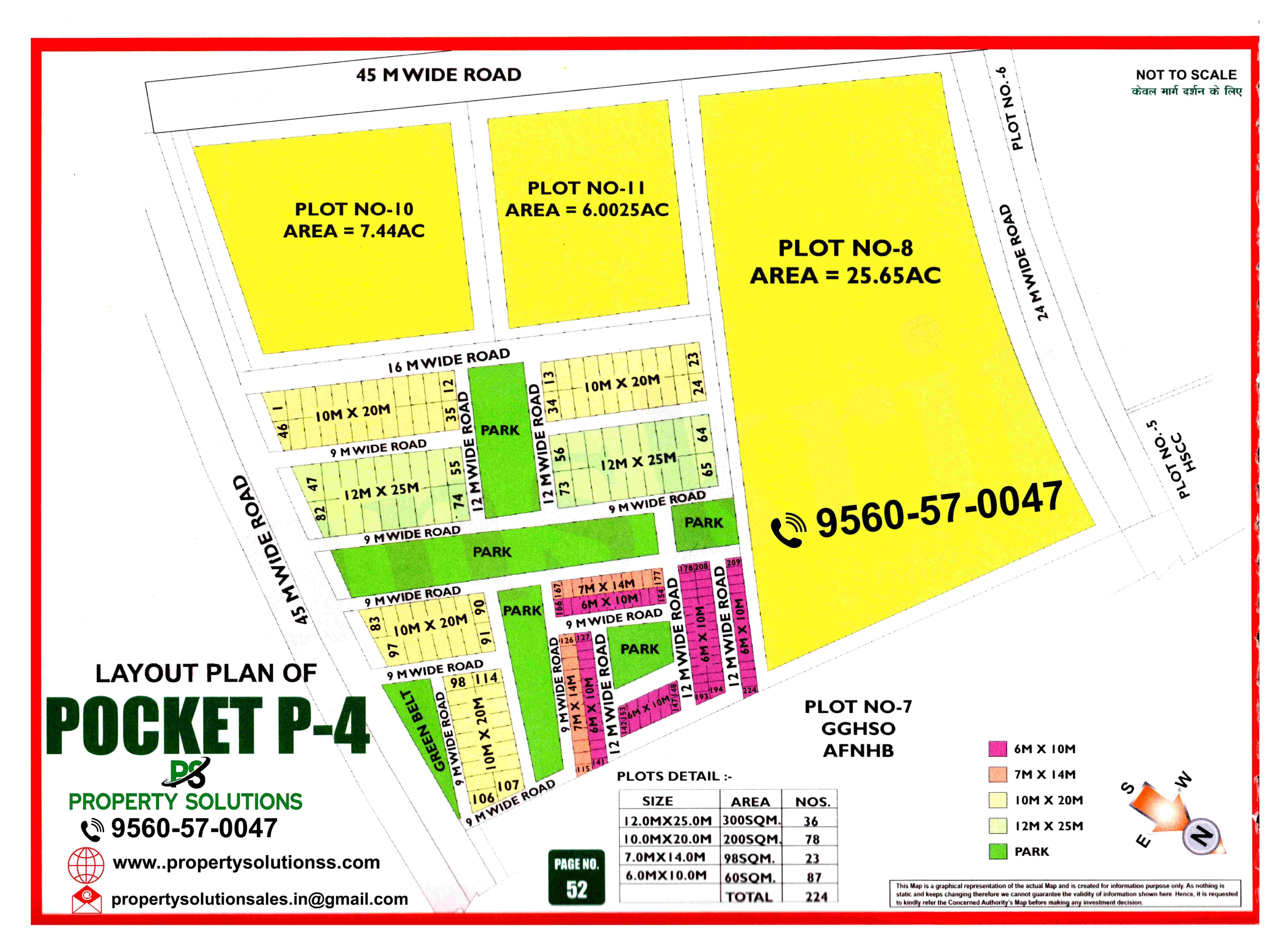 LAYOUT PLAN OF SECTOR P 4