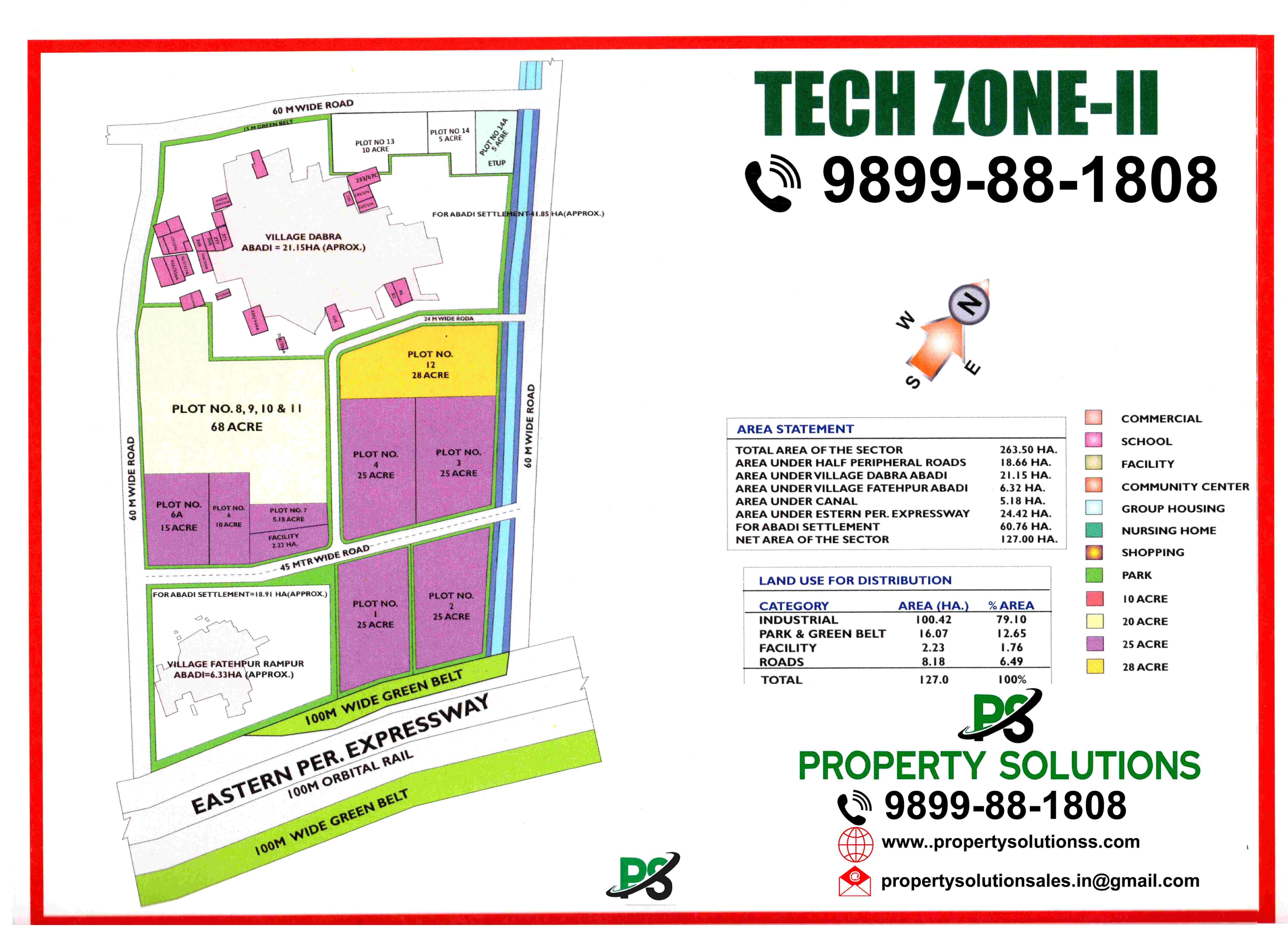 LAYOUT PLAN OF TECH ZONE 2