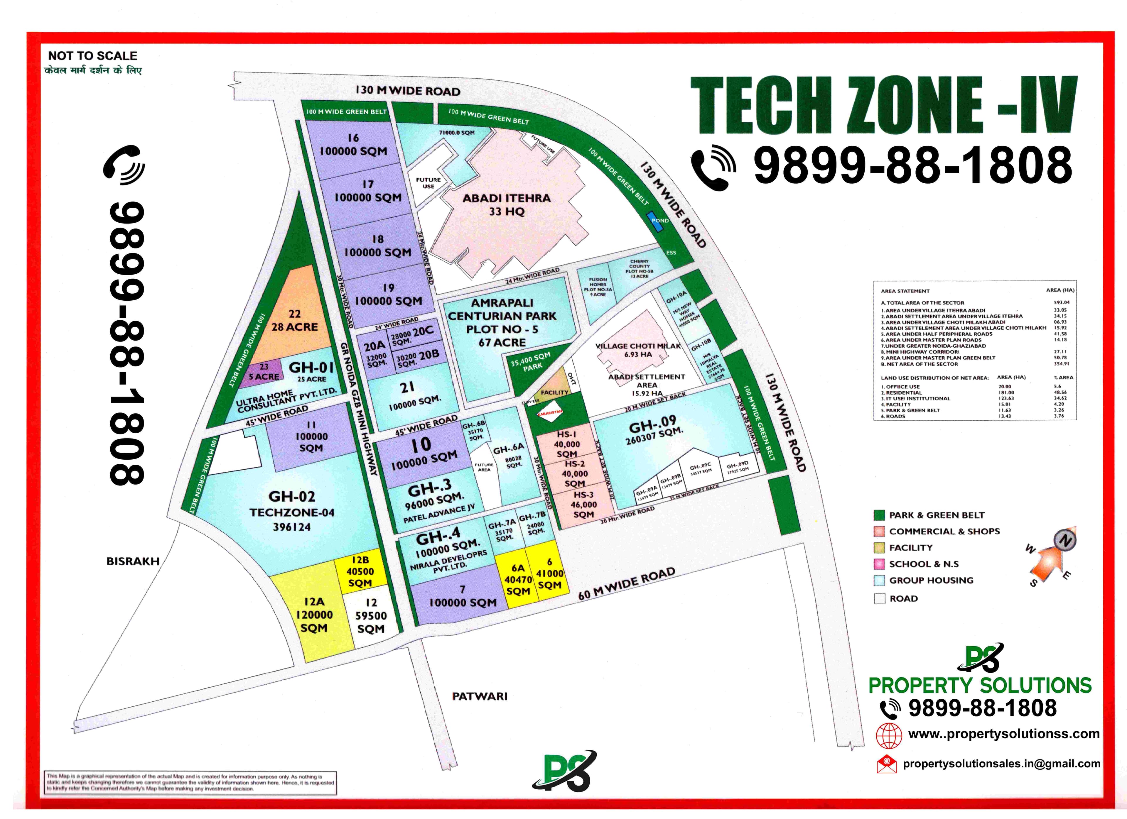 LAYOUT PLAN OF TECH ZONE 4