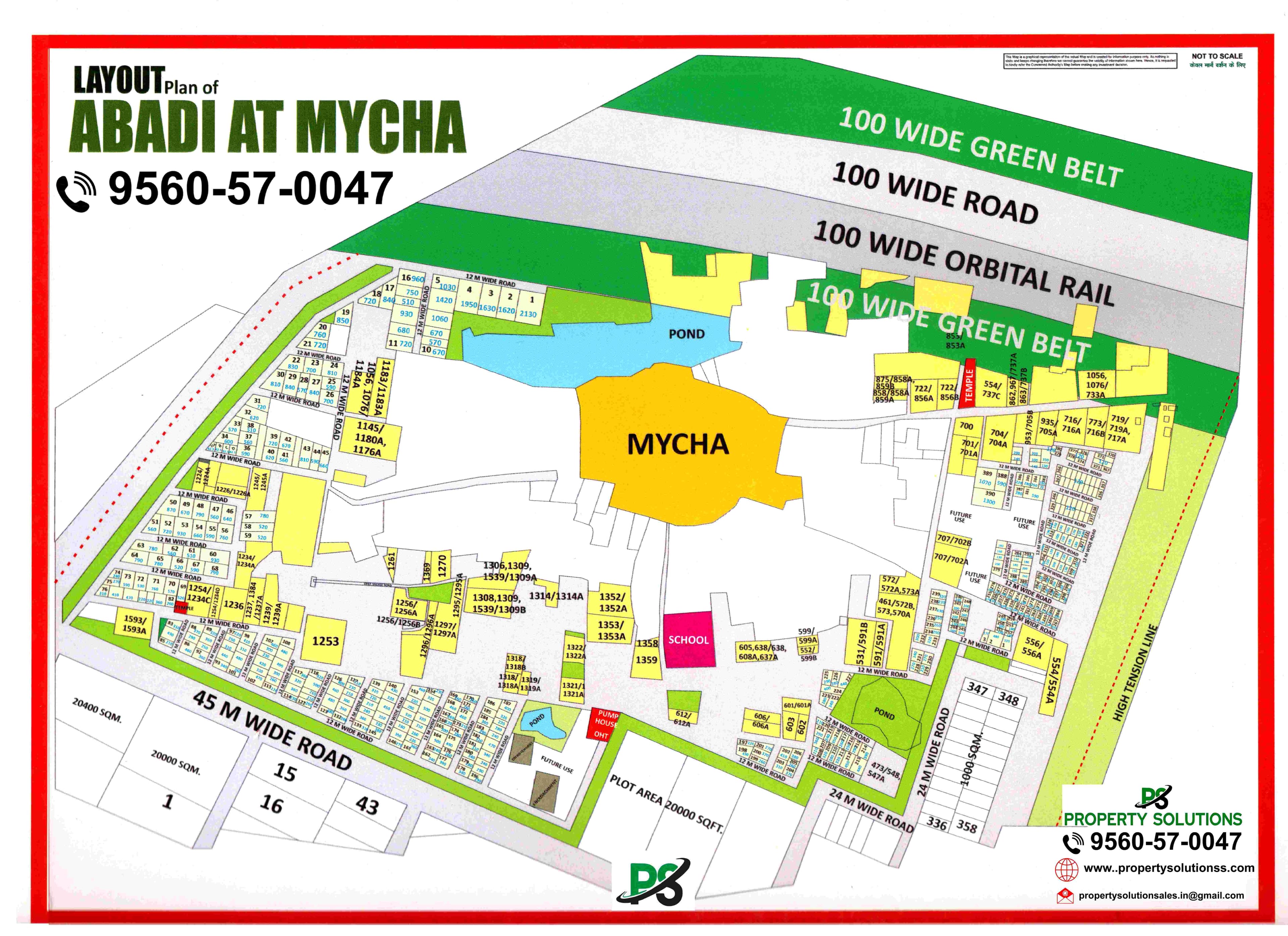 LAYOUT Plan of ABADI AT MYCHA