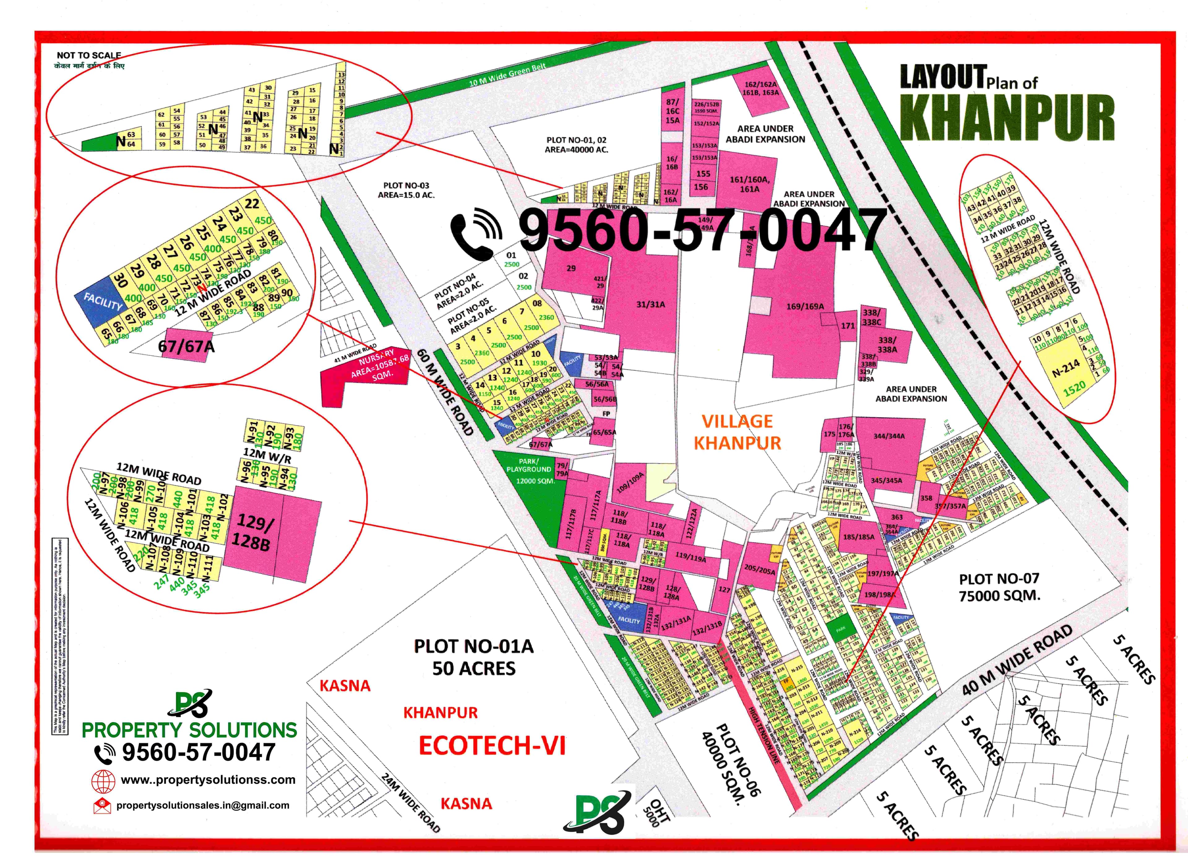 LAYOUT Plan of KHANPUR