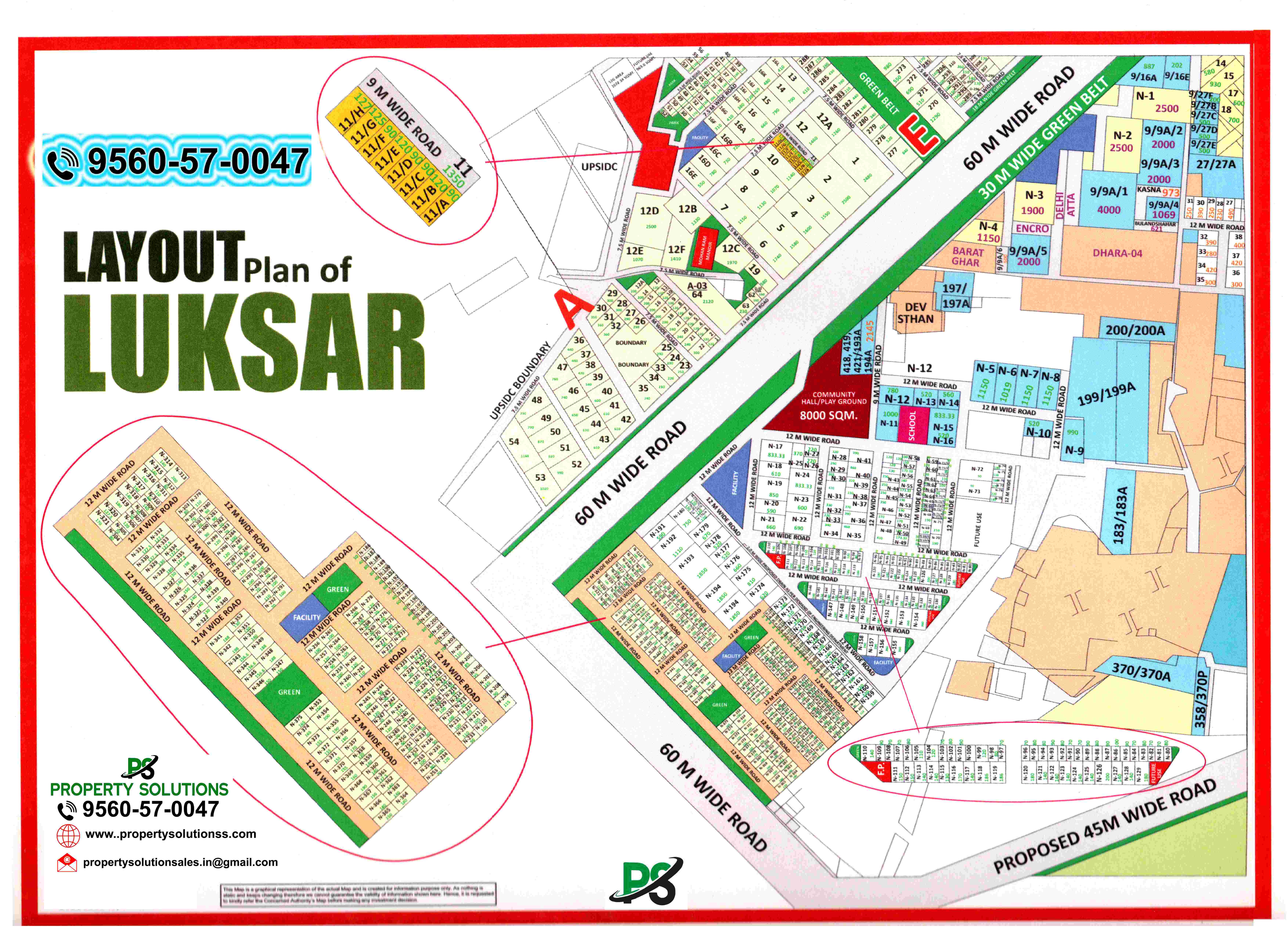 LAYOUT Plan of LUKSAR