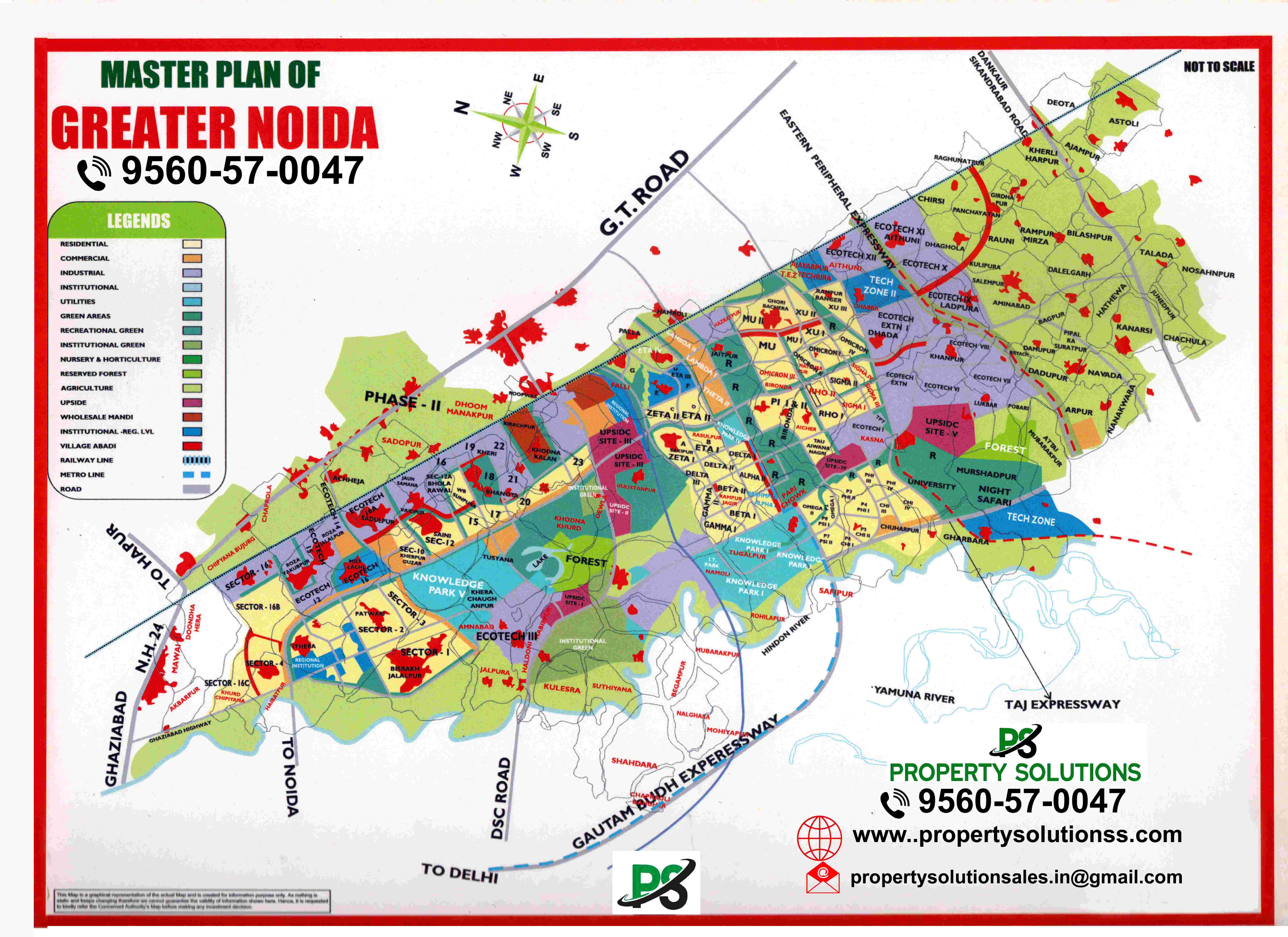 MASTER PLAN OF GREATER NOIDA