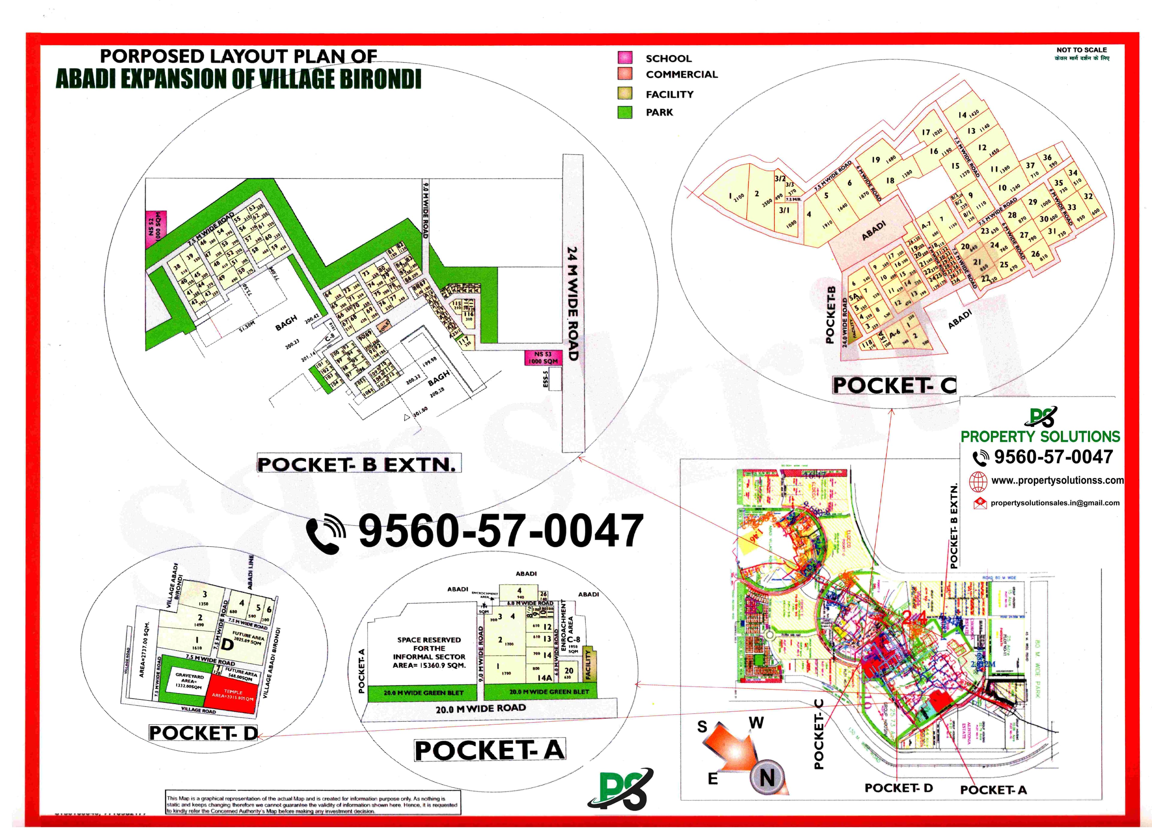 PORPOSED LAYOUT PLAN OF ABADI EXPANSION OF VILLAGE BIRONDI