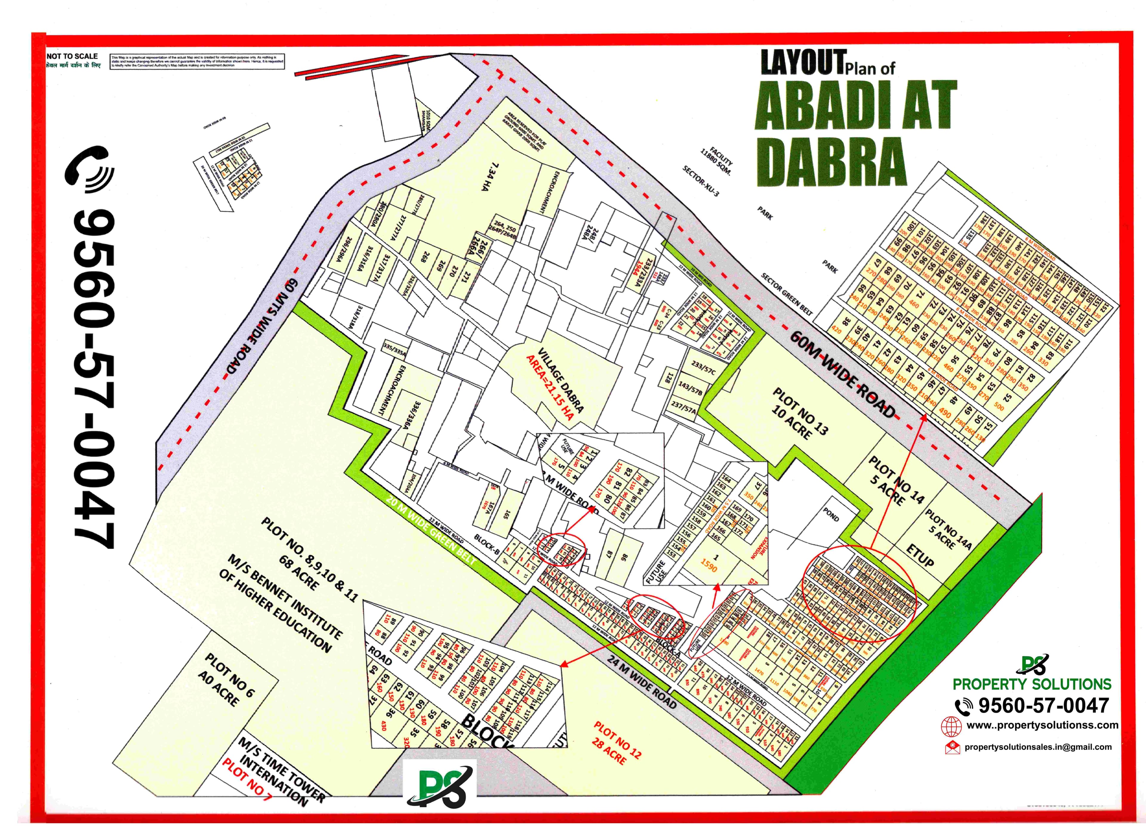 LAYOUT Plan of ABADI AT DABRA