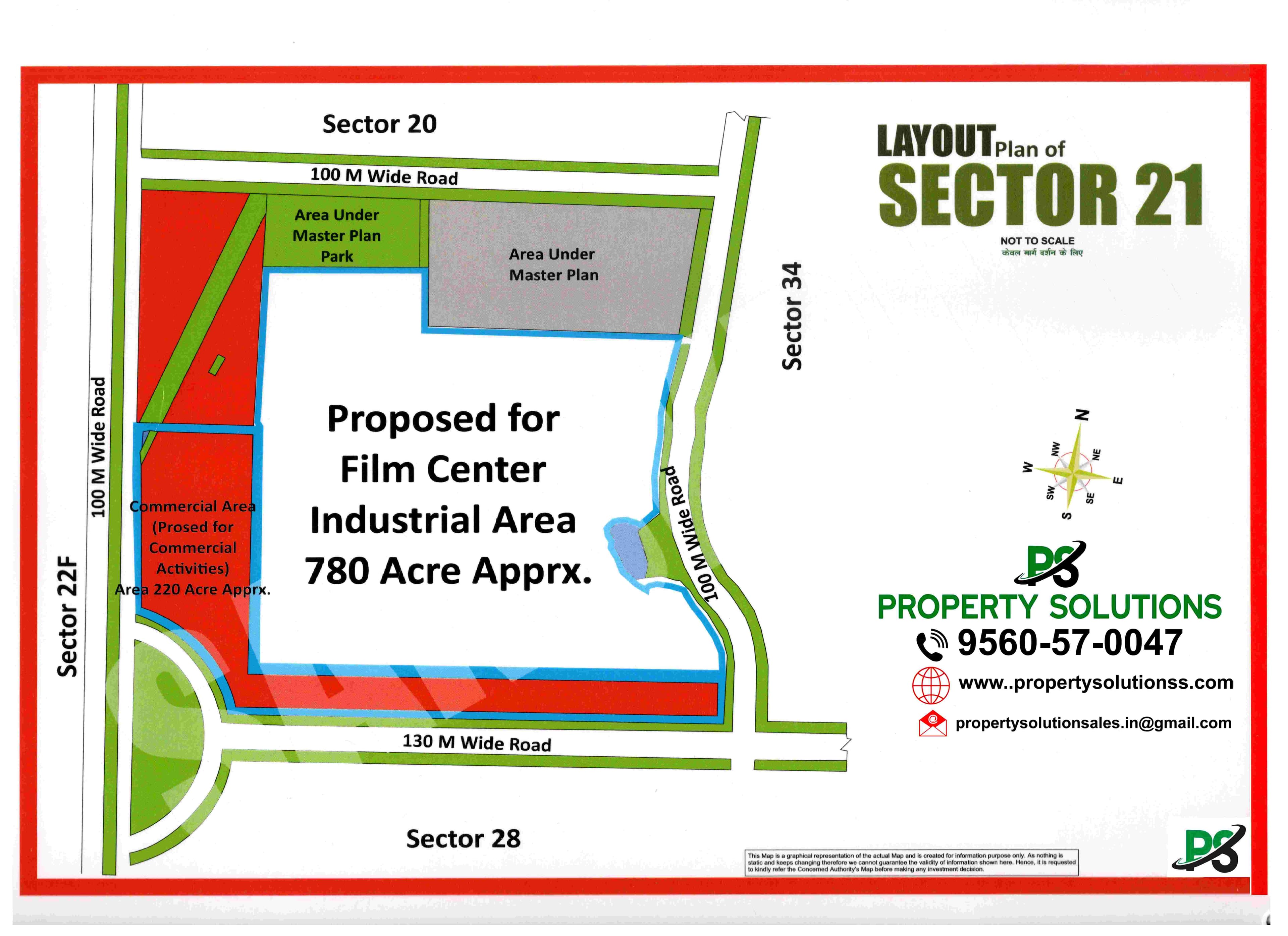 LAYOUT Plan of SECTOR 21