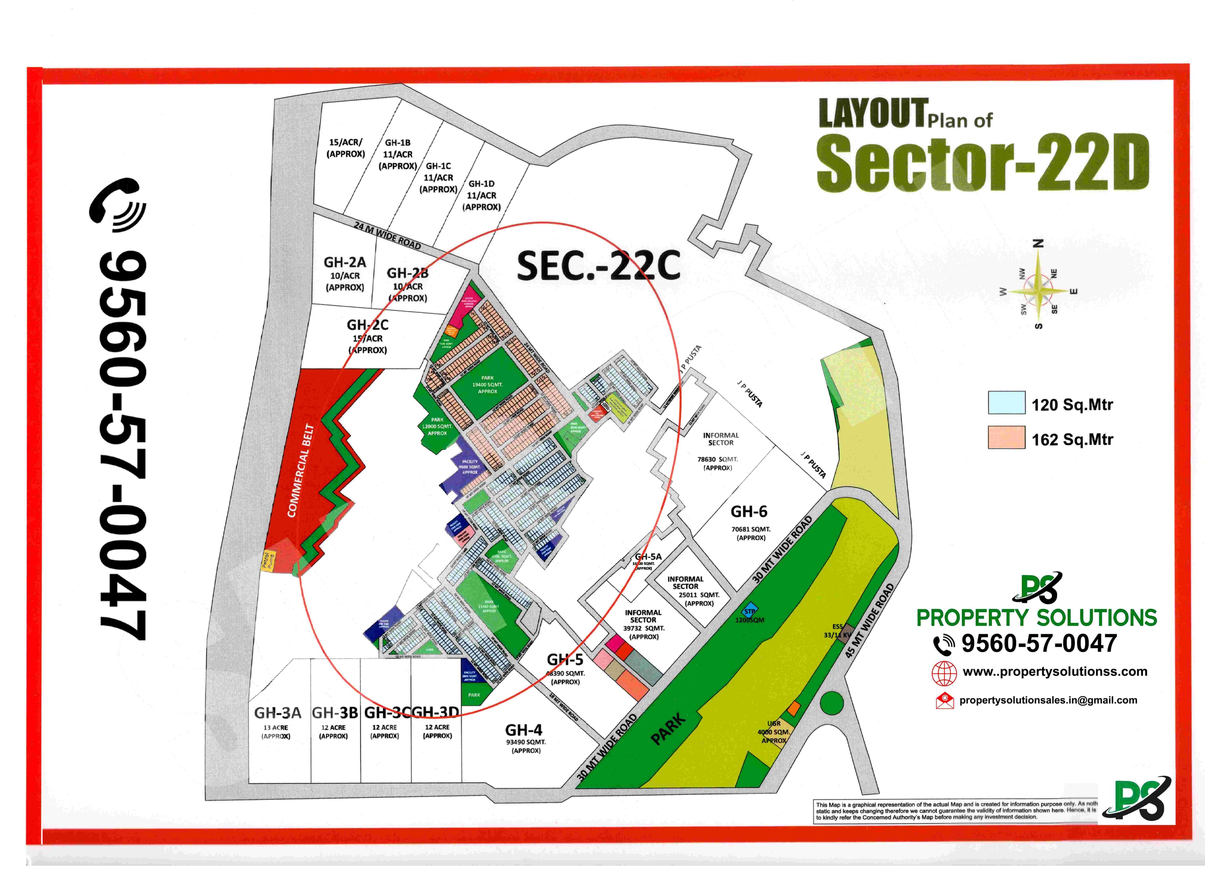 LAYOUT Plan of Sector-22D