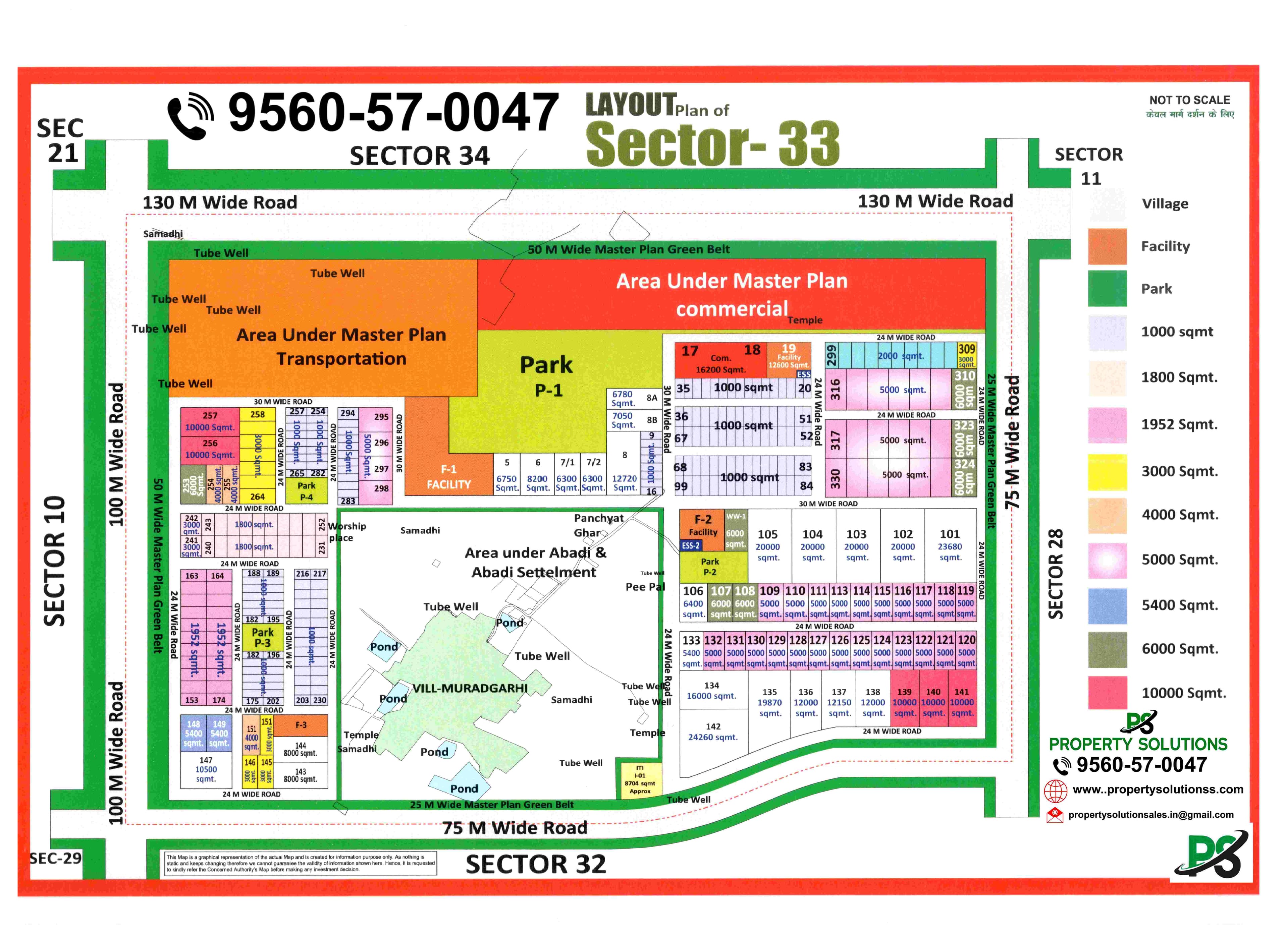 LAYOUT Plan of Sector-33