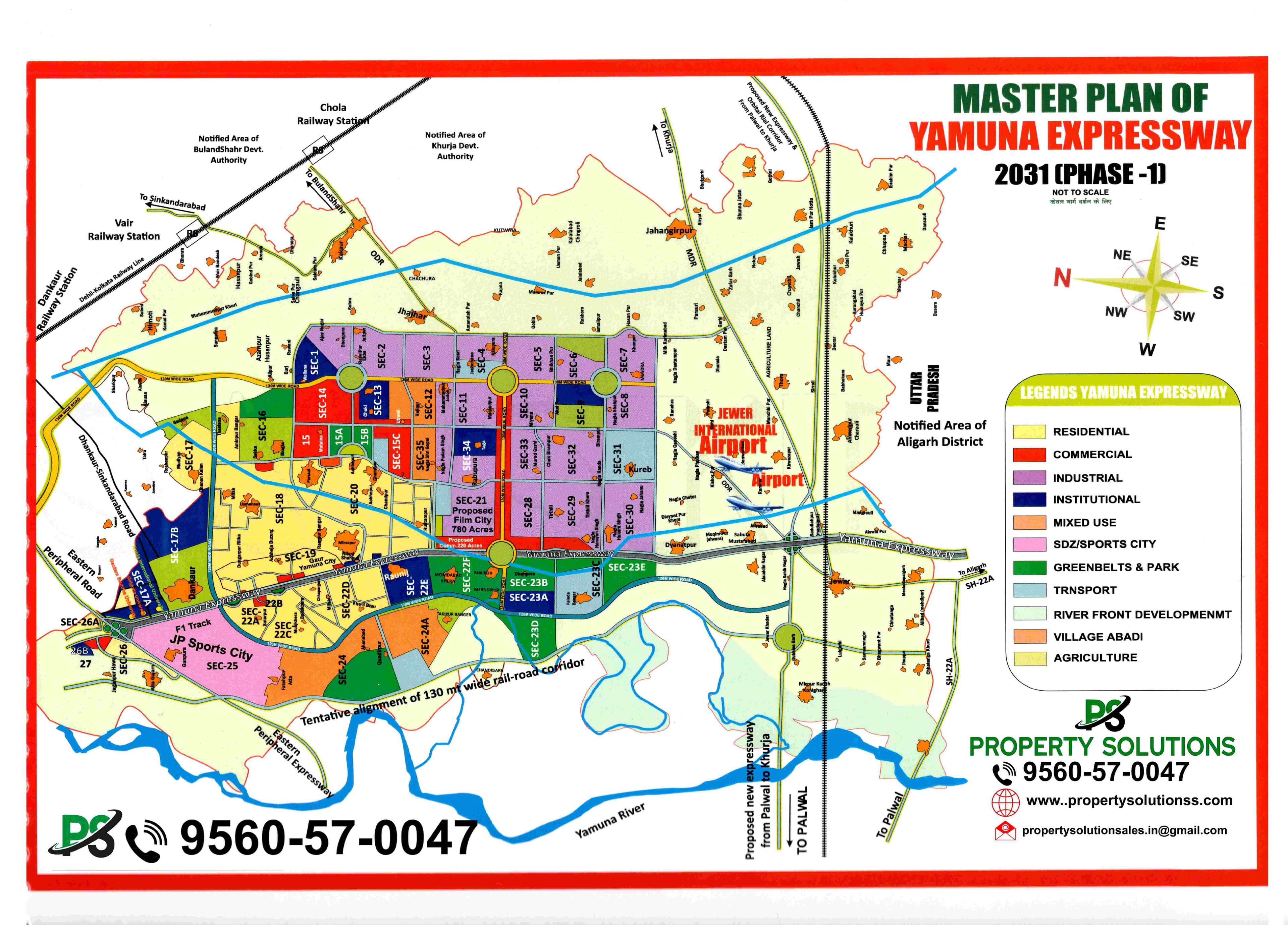 MASTER PLAN OF YAMUNA EXPRESSWAY 2031 (PHASE-1)