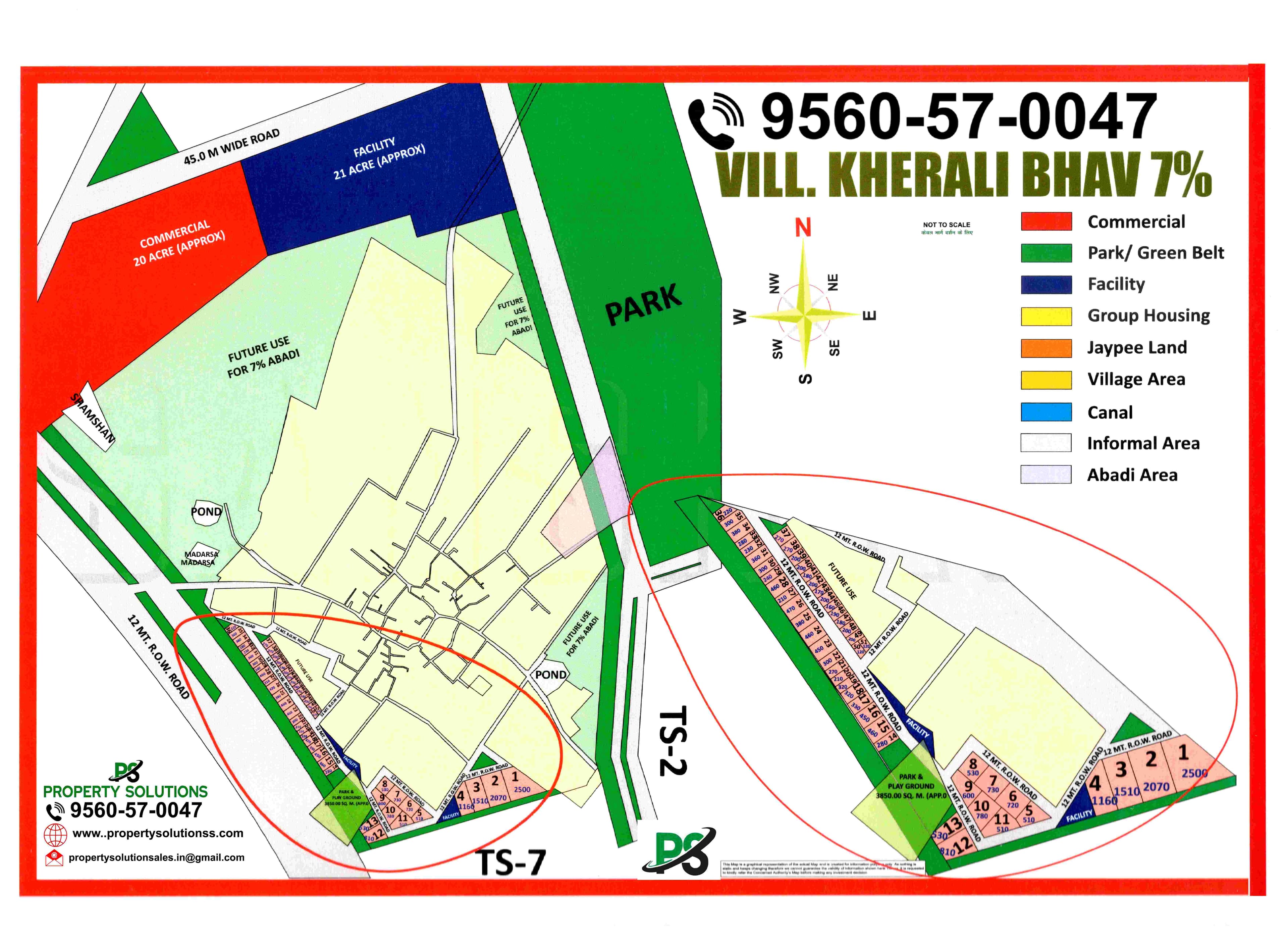VILL. KHERALI BHAV 7%